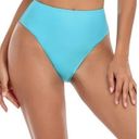 Relleciga NWT  Paris blue high waist bikini bottom large Photo 0