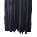 Karen Kane  - Spring Dresses II - Crush MIDI Dress Navy Blue Crinkle Tiered NWT Photo 5