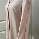 T Tahari pink long sleeve blouse flare bell sleeve with gems Photo 1