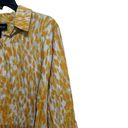 Jones New York  Tunic Top Womens XL Multicolor Linen Blend Popover Blouse Photo 2