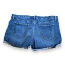 Ava & Viv 5/$35    Womens Shorts Sz 20W Power Stretch Midi Cuffed Blue Denim Jean Photo 2