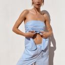 ZARA Striped Strapless Top Photo 1