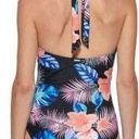 DKNY  Women's One Piece Tummy Control Halter Neckline Swimsuit Photo 1