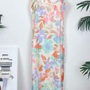 J.ING Macaroon Floral Print Midi Slip Dress Size M Photo 2