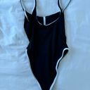 SKIMS Black One-Piece Bathing Suit Photo 3