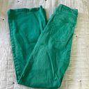 H&M Wide Leg Green Jeans Photo 2