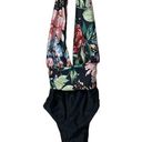 Zimmermann  Bellitude Plunge Floral-Print Halterneck Swimsuit Size 2 Photo 8