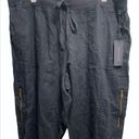 Tommy Hilfiger  Navy Blue Linen Pants Photo 1