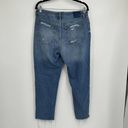 Abercrombie & Fitch  Distressed Annie High Rise Girlfriend Jeans Size 10 / 30 Photo 5