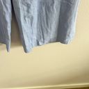 Abercrombie & Fitch Abercrombie Baby Blue Linen Blend Wide Leg Trouser S Photo 3