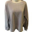 Calvin Klein Jeans Calvin Klein Performance Soft Velour Pull-Over Size M LS Top Baby Blue Cozy Photo 0