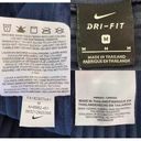 Nike  Dri Fit M Navy Training Double Knit Ribbed Sweatshirt Just Do It Photo 6