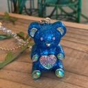 Betsey Johnson  LG “BLUE GUMMY” BEAR NECKLACE Photo 4