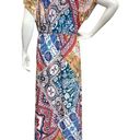 One World  L Maxi Multicolor Full Length Dress Photo 1