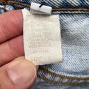 Bermuda Vintage Steel 90s cut-out high waist acid wash  jean shorts, size 7 Photo 9