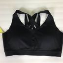 All In Motion Women’s Bra -  Women Black support Sport Bra Size XXL Photo 2