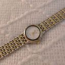 Vintage Twotone Quartz Link Watch Photo 3