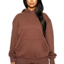 Naked Wardrobe  chocolate brown hoodie sweatshirt XXL new without tags Photo 1