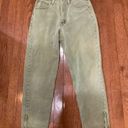 Guess by Marciano Vintage Guess Georges Marciano Olive Cotton High Waisted Ankle Zip Mom Jeans  29 Photo 14