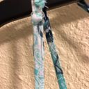 Tiare Hawaii Strappy Beach Green Blue Maxi Dress S Photo 6