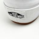 Vans  Triple White Leather Old Skool Platform Lace Up Sneakers Shoes, Size 10 Photo 4