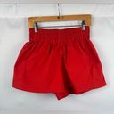 Maje  Red High-Rise Shorts Photo 0