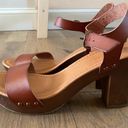 Big Buddha Brown Platform Heels Size 11 Photo 2