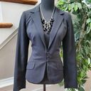 Laundry by Shelli Segal Laundry Women's Black Polyester Long Sleeve 3 Buttons Single Breasted Blazer 6 Photo 0