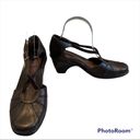 Dansko  Regina Crosscross Leather Mary Jane Pump Buckle Ruched Close Toe Photo 5