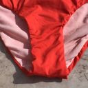 The Bikini Lab Pink and Orange Colorblock  Swim Bottoms Photo 5