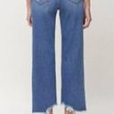 Vervet  Women’s Super High Rise Wide Leg Crop Jeans Size 31 with Seam Detail Photo 7