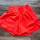 Lululemon Red Track That Shorts Photo 2