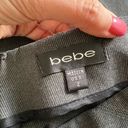 Bebe  High waisted Ruffled Gray Mini Skirt Size 2 Photo 49