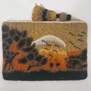 Anthropologie  Beaded Clutch African Savannah Giraffe Safari Travel Boho Tassel Photo 5