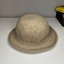 Krass&co Geo W Bollman &  Doeskin Women's Bowler Hat Felted Wool Ribbon Photo 10