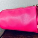 Juicy Couture  Pink Flash Run the World Shoulder Barrel Bag Ruched Faux Leather‌ Photo 4