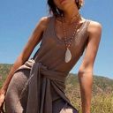 Free People NWT  FP BEACH DHALIA SET MAXI TANK DRESS & PULLOVER SET Photo 0