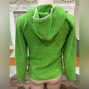 The North Face  Fleece Sherpa Green Full-Zip Hoodie Jacket - Women’s X-Small Photo 4