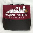 Disney Star Wars Galaxy’s Edge Tote Bag Black Spire Outpost Canvas NWT  Parks Photo 0