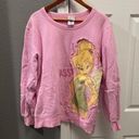 Disney  Pink Tinkerbell Sweater Crewneck XL Photo 0