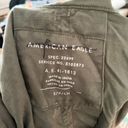 American Eagle  Olive Green Trench Photo 6