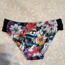 Panache  Annalise Floral Multicolor Gathered Swim Bikini Bottoms Size Medium Photo 2