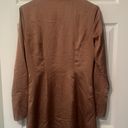 Abercrombie & Fitch Split Cuff Satin Shirt Dress Photo 5