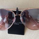 Kendall + Kylie  Rose Gold Aviator Glasses Photo 0