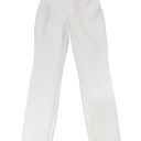 ZARA  White Straight Leg Cuffed Pants Size XS Photo 0