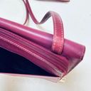 Perlina Dark pink  leather shoulder bag Photo 11