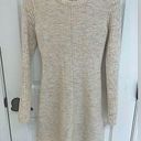 Shrinking Violet  Oatmeal Tan Sweater Dress Women’s Size XS Photo 0