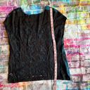 Hinge Top Lace Back Sleeveless Blouse Small Excellent Condition Photo 7