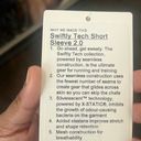 Lululemon Swiftly Tech Short Sleeve Shirt 2.0 Race Length Photo 2