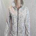 Danskin  Now women's medium zip up hooded sweatshirt gray Photo 1